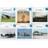 Bundle Of 10 War Plane Collectors Club Cards inc Heavy Bombers And Interceptors. Good condition.