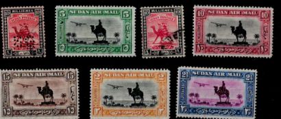 Pre 1936 Sudan 7 Stamps. Good condition. We combine postage on multiple winning lots and can ship