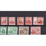 Trinidad , Tobago Pre 1936 9 Stamps. Good condition. We combine postage on multiple winning lots and