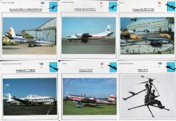 Bundle Of 10 War Plane Collectors Club Cards inc Fighters, Trainers, Helicopters. Good condition. We
