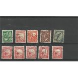 New Zealand pre 1936 stamps on stockcard. 10 stamps. Good condition. We combine postage on
