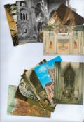 Collection Of 20 Church And Cathedral Postcards Posted and Unposted. Good condition. We combine