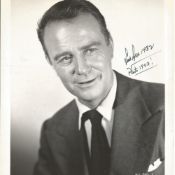 Lew Ayres signed 10x8 black and white vintage photo. Lewis Frederick Ayres III (December 28,