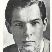 Johnnie Ray signed 7x5 black and white vintage photo. John Alvin Ray (January 10, 1927 - February