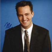 Mathew Perry signed 10x8 colour photo. Matthew Langford Perry (born August 19, 1969) is a Canadian-
