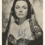 Ruth Roman signed 7x5 vintage black and white photo. Ruth Roman (born Norma Roman; December 22, 1922