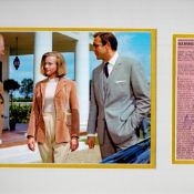 Honor Blackman (1917-1995) and Gert Frobe (1926-2017) Signed Vintage Goldfinger Cutting With