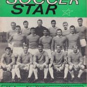 Autographed DENIS LAW Soccer Star Magazine, issued on the 12th of June 1964, the front cover depicts