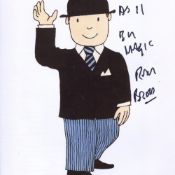 Mr Benn 8x10 Children's TV series photo signed by series narrator Ray Brooks who has added the
