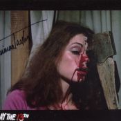 Friday the 13th Horror movie photo signed by actress Jeannine Taylor. Good condition. All autographs