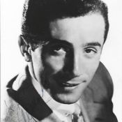 Al Martino signed 7x5 Capitol Records black and white promo photo. American singer and actor. He had