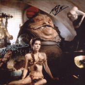 Star Wars Return of the Jedi movie photo signed by John Coppinger and Mike Edmonds. Good