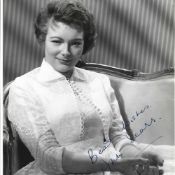 Ann Sears signed 10x8 vintage black and white photo. Ann Sears was an English actress, best known