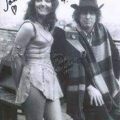 Doctor Who 8x10 photo signed by Tom Baker, John Leeson and Louise Jameson. Good condition. All