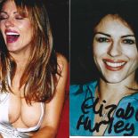 Elizabeth Hurley signed 6x4 colour photo. Elizabeth Jane Hurley (born 10 June 1965) is an English