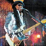Nile Rodgers signed 16x12 colour photo. Nile Gregory Rodgers Jr. (born September 19, 1952) is an