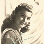 Esther Williams signed 10x8 black and white vintage photo. Esther Jane Williams (August 8, 1921 -