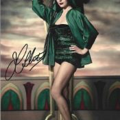 Joan Collins signed 12x8 colour photo. Dame Joan Henrietta Collins DBE (born 23 May 1933) is an
