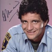 Hill Street Blues actor Ed Marinaro signed 8x10 photo. Good condition. All autographs come with a