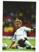 Teddy Sheringham signed 10x8 Tottenham Hotspur colour photo. Edward Paul Sheringham, MBE (born 2