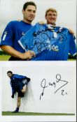 Birmingham City FC. Collection of 5 signed colour photos including Steve Bruce, David Dunn,