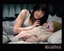 Blowout Sale! Battlestar Galactica Nicky Clyne hand signed 10x8 photo. This beautiful 10x8 hand