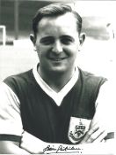 Brian Pilkington signed Burnley 8x6 black and white photo. Brian Pilkington (12 February 1933 - 7