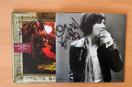 KT Tunstall Hand signed 2 Vinyl Sleeves with original vinyl set within a protective sleeve. Signed
