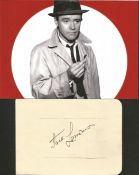 Jack Lemmon (1925-2001) Actor Signed Album Page With Photo. Good condition. All autographs come with