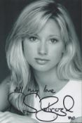 Nicola Brazil signed 6x4 black and white photo. Nicola Brazil is an actress, known for Wire in the