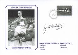 Autographed JACK CROMPTON Commemorative Cover, a superbly produced modern cover depicting the 1948