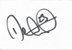 Dexter Blackstock signed 5x3 white index card. Dexter Anthony Titus Blackstock (born 20 May 1986) is