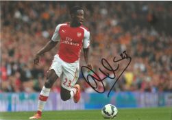 Danny Wellbeck signed Arsenal 12x8 colour photo. Daniel Nii Tackie Mensah Welbeck (born 26