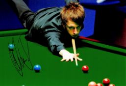 Judd Trump signed 12x8 colour photo. Judd Trump (born 20 August 1989) is an English professional