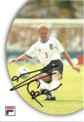 Teddy Sheringham signed 7x5 England colour photo. Edward Paul Sheringham, MBE (born 2 April 1966) is