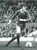 Bruce Rioch signed Everton 8x6 black and white photo. Bruce David Rioch ( born 6 September 1947)