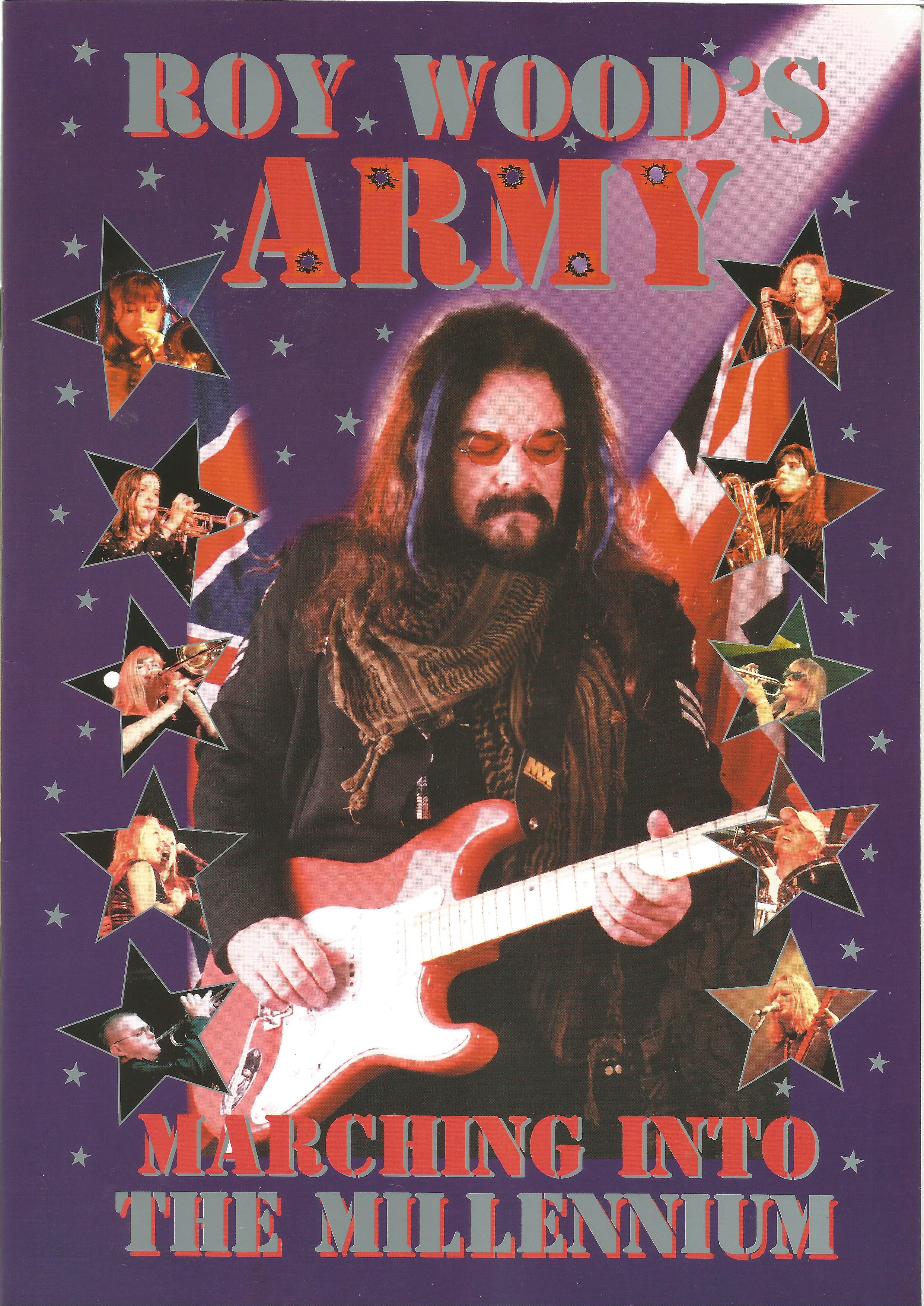 Roy Wood signed Army Marching into the Millennium tour programme signature on the inside title page. - Image 2 of 2