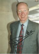Jack Charlton signed 7x5 colour photo. John Charlton OBE DL (8 May 1935 - 10 July 2020) was an