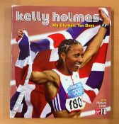 British Athlete Dame Kelly Holmes DBE OLY Personally Signed Kelly Holmes -My Olympic Ten Days