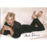 Amanda Redman signed 12x8 colour photo. Amanda Jacqueline Redman, MBE (born 12 August 1957) is an