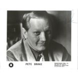 Peter Drake signed 10x8 black and white promo photo. Roddis Franklin Drake (October 8, 1932 - July
