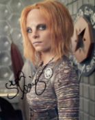Blowout Sale! Defiance Stephanie Leonidas hand signed 10x8 photo. This beautiful 10x8 hand signed