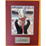 Football. Sam Allardyce Personally Signed 10x8 Colour Photo, Mounted with Personalised Name