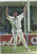 Ashley Giles signed 12x8 colour photo. Ashley Fraser Giles MBE (born 19 March 1973) is a former
