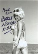 Barbara Windsor (1937-2020) Carry On Actress Signed Photo. Good condition. All autographs come