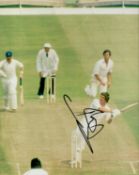 Cricket Ian Botham signed 10x8 colour photo. Ian Terence Botham, Baron Botham, Kt, OBE (born 24