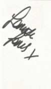 Samantha Janus signed 5x3 white index card. Samantha Zoe Womack (née Janus; born 2 November 1972) is