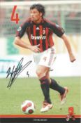 Kakha Kaladze signed 6x4 AC Milan colour promo photo. Kakhaber Kakha Kaladze (Born 27 February 1978)