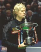 Neil Robertson signed 10x8 colour photo. Neil Robertson (born 11 February 1982) is an Australian