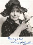 Irene Handl signed 5x4 black and white photo. Irene Handl (27 December 1901 - 29 November 1987)